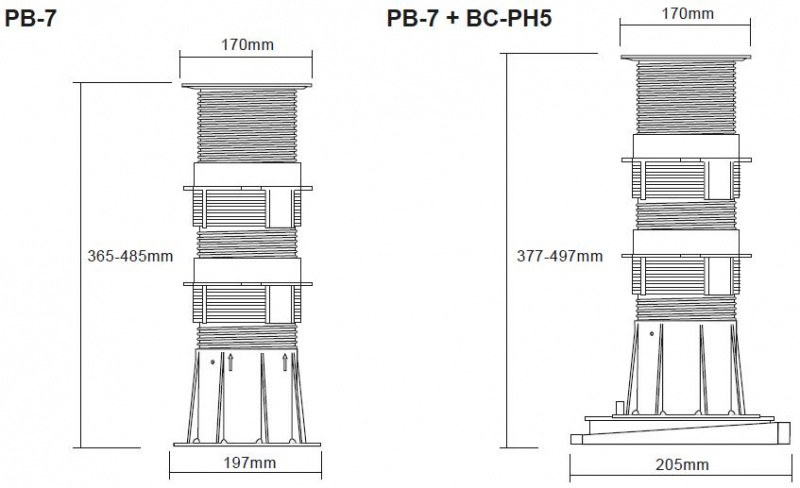 Buzon Atrama PB-7 (365-485 MM) 